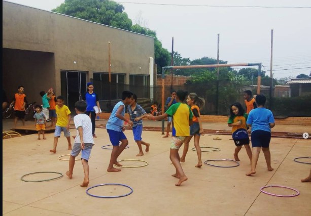 Recreação em grupo